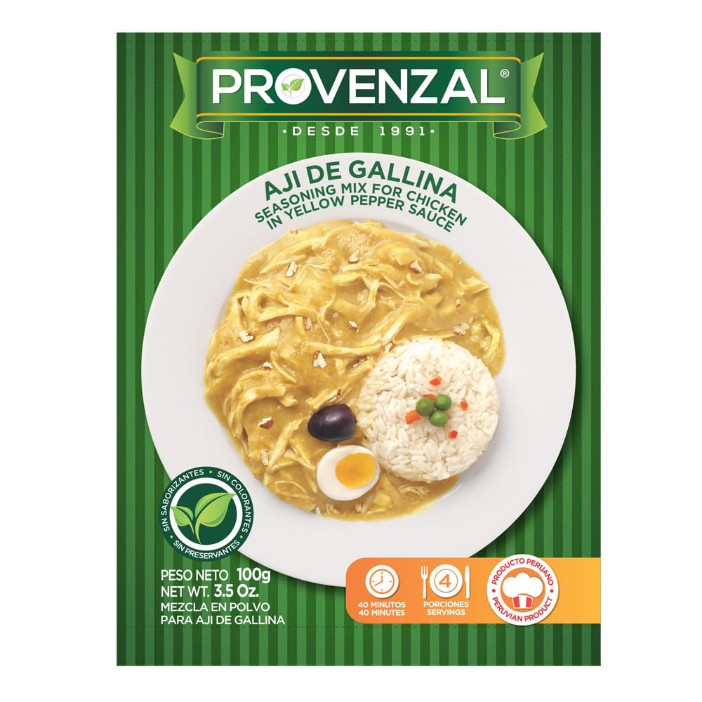 Provenzal Aji De Gallina Seasoning Mix
