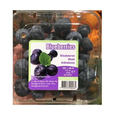 Sans marque,Tal Arandanos Fresh Blueberries