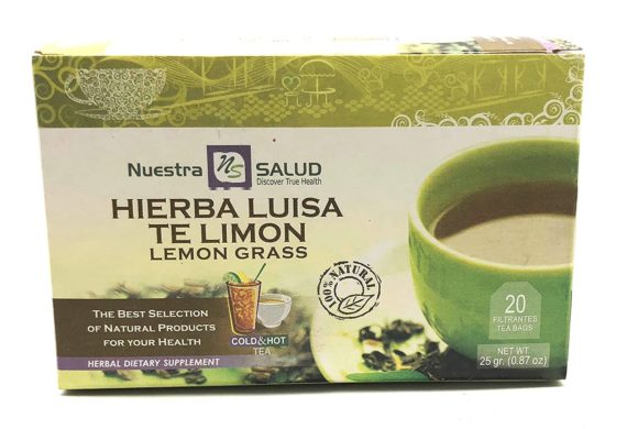 Nuestra Salud Lemon Grass Tea