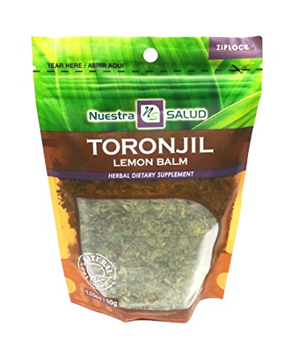 Nuestra Salud Toronjil Lemon Balm Herbal Infusion Tea Each