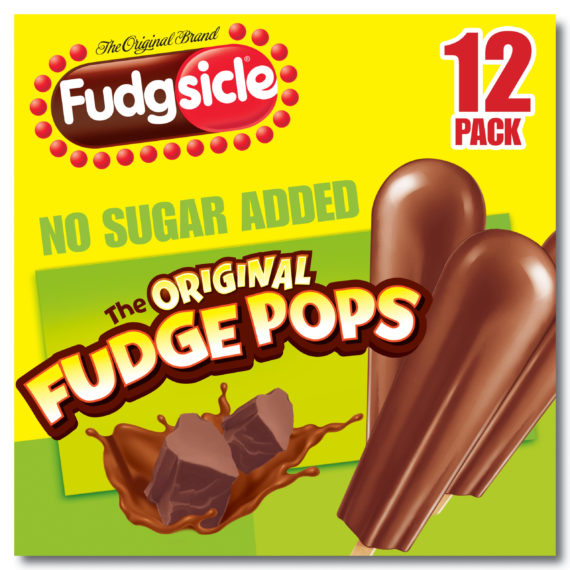 Popsicle Ice Pops Fudge Pops No Sugar Added