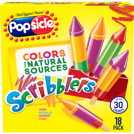 Popsicle Ice Pops, Assorted, 18 Pack