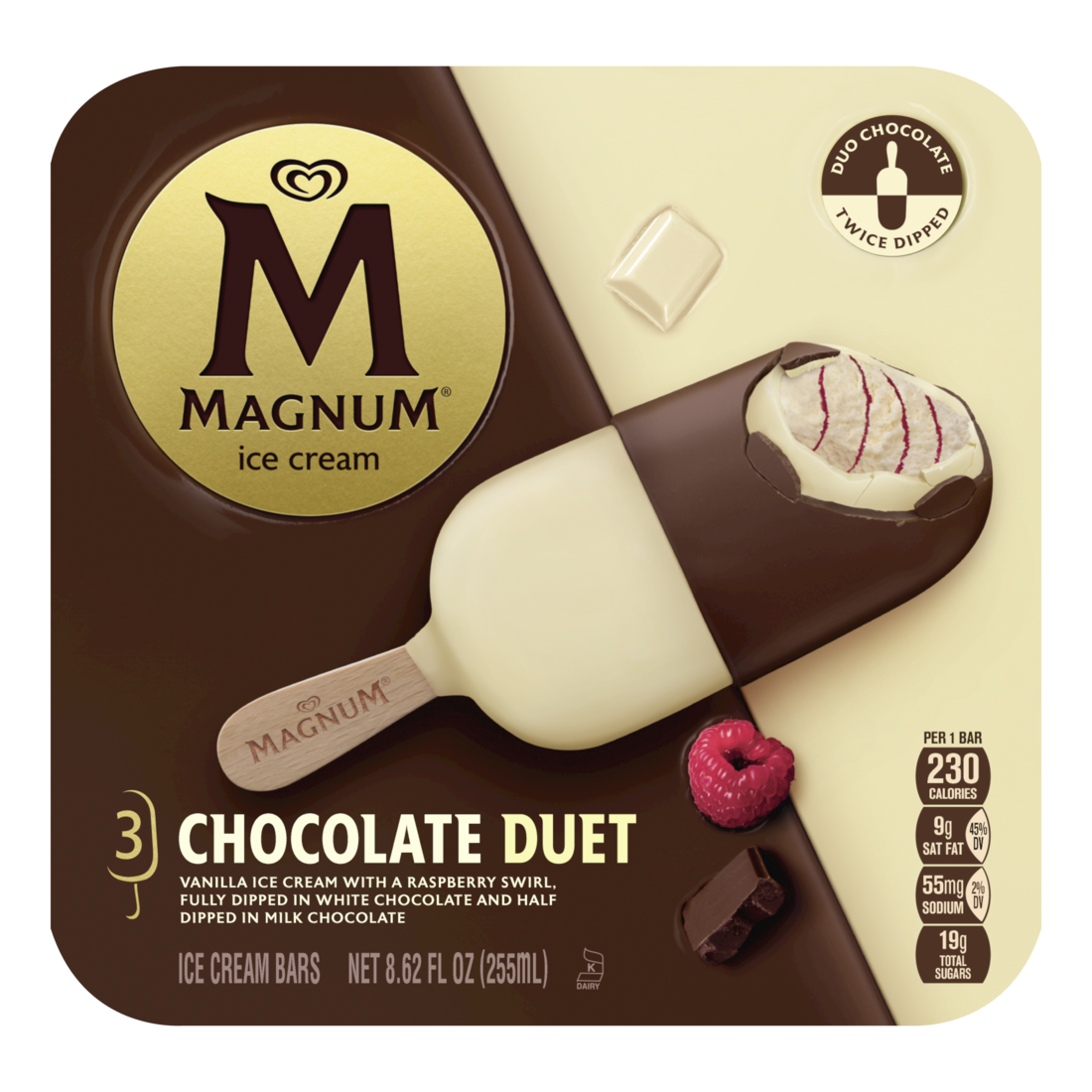 Magnum Ice Cream Bars, Chocolate Duet