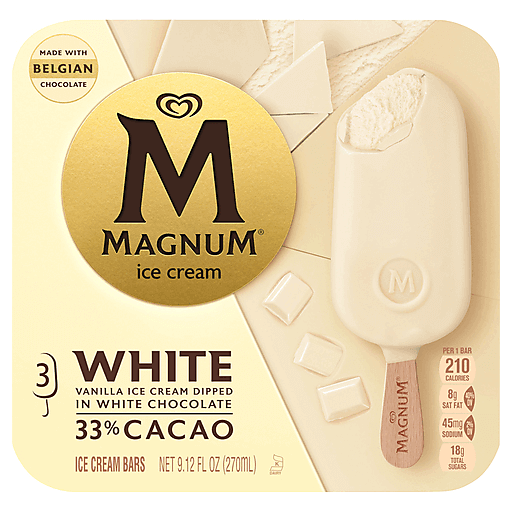 Magnum White Chocolate Ice Cream Bars