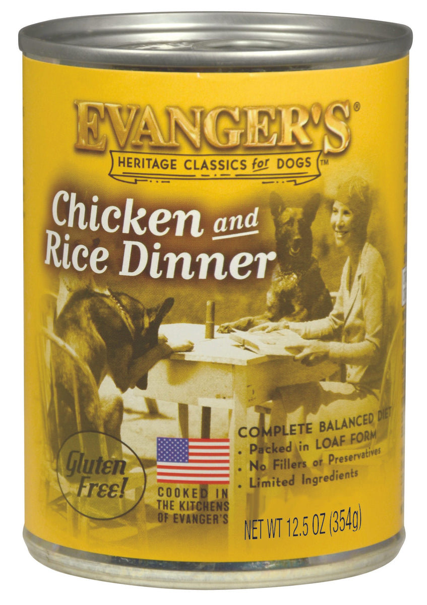 Evanger's Classic Chicken And Rice Dinner Canned Dog Food