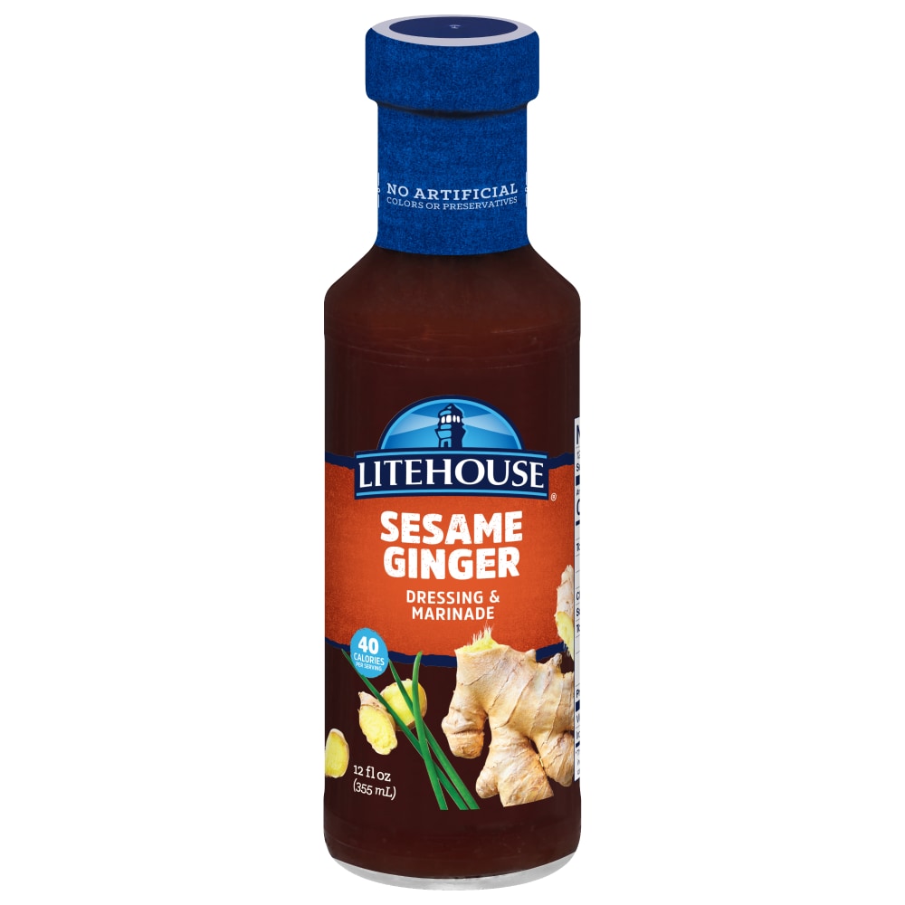 Litehouse Sesame Ginger Dressing Sauce & Marinade 12 Fl Oz Bottle