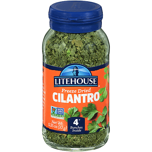 Litehouse Cilantro Freeze Dried Herbs 0.35 Oz. Jar
