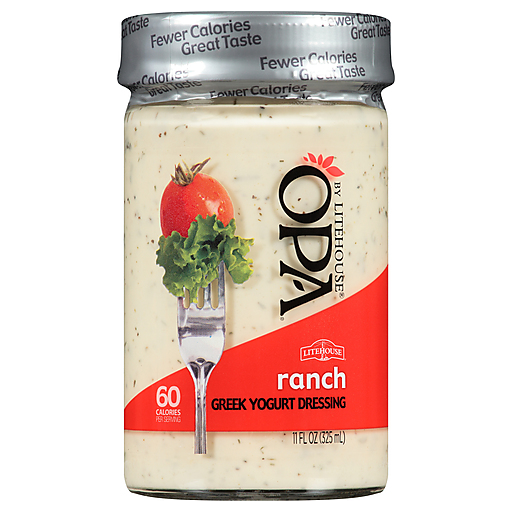 Opa By Litehouse Ranch Greek Yogurt Dressing 11 Fl. Oz. Jar