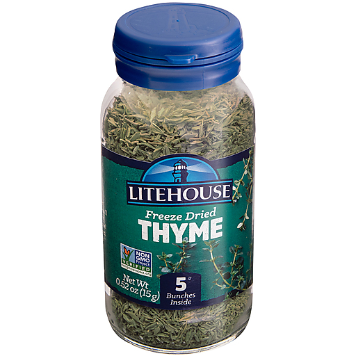 Litehouse Freeze Dried Thyme 0.52 Oz. Jar