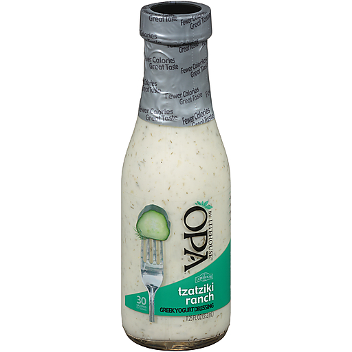 Litehouse OPA Tzatziki Ranch Greek Yogurt Dressing 11.25 Fl. Oz. Bottle