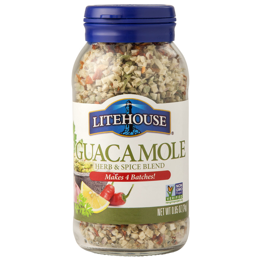 Litehouse Guacamole Blend Freeze Dried Herbs 0.85 Oz. Jar