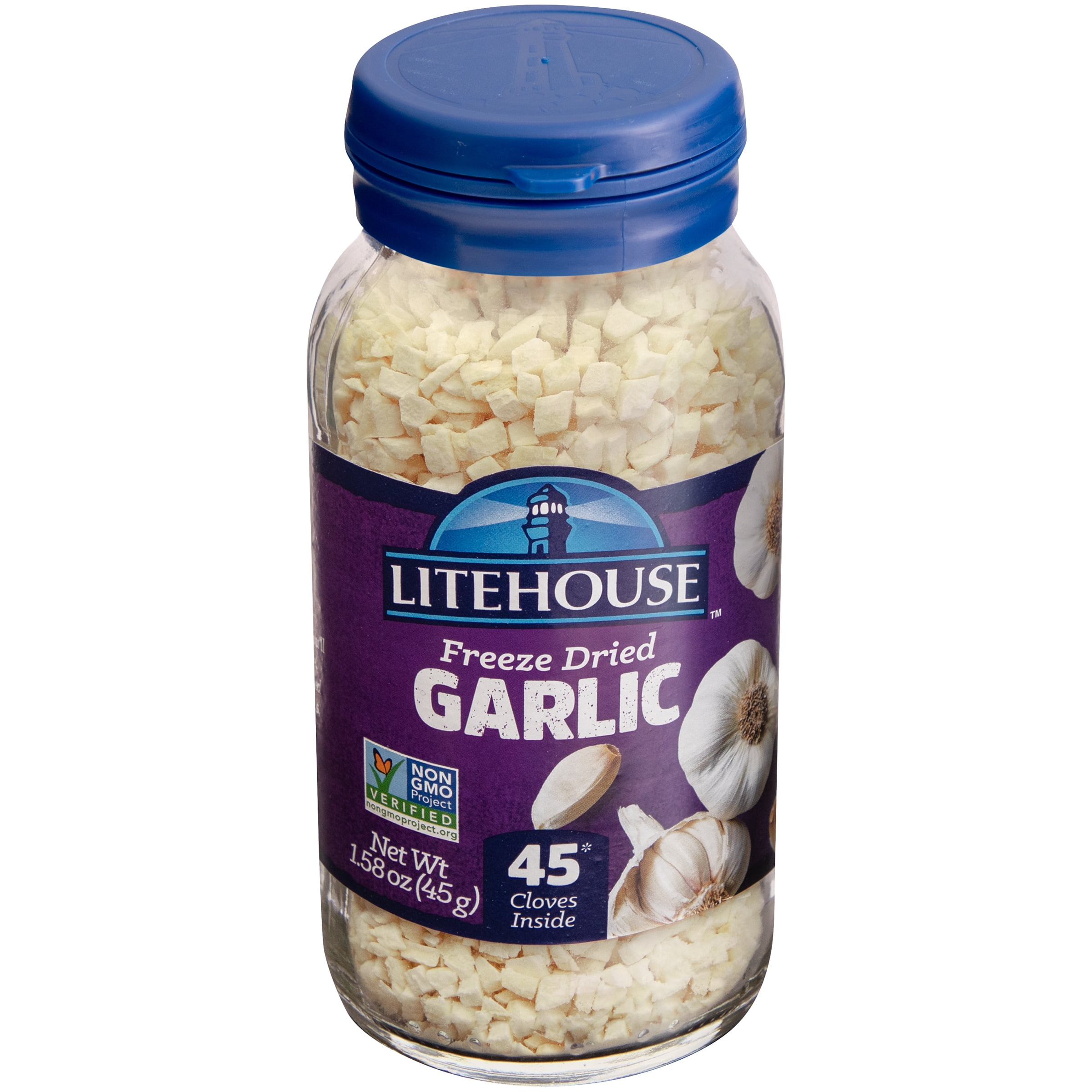 Litehouse Freeze Dried Garlic 1.58 Oz. Jar