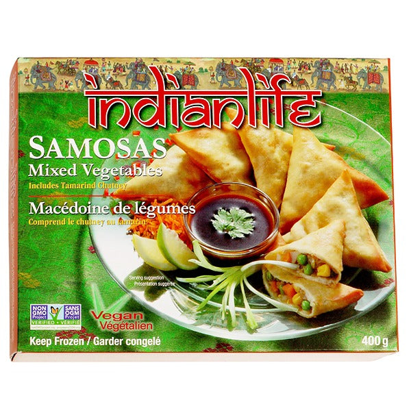 Indian Life Samosas Mixed Vegetables