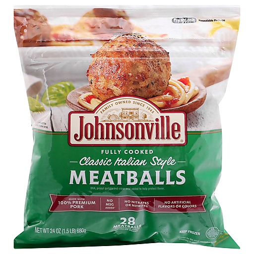 Johnsonville Classic Italian Style Meatballs