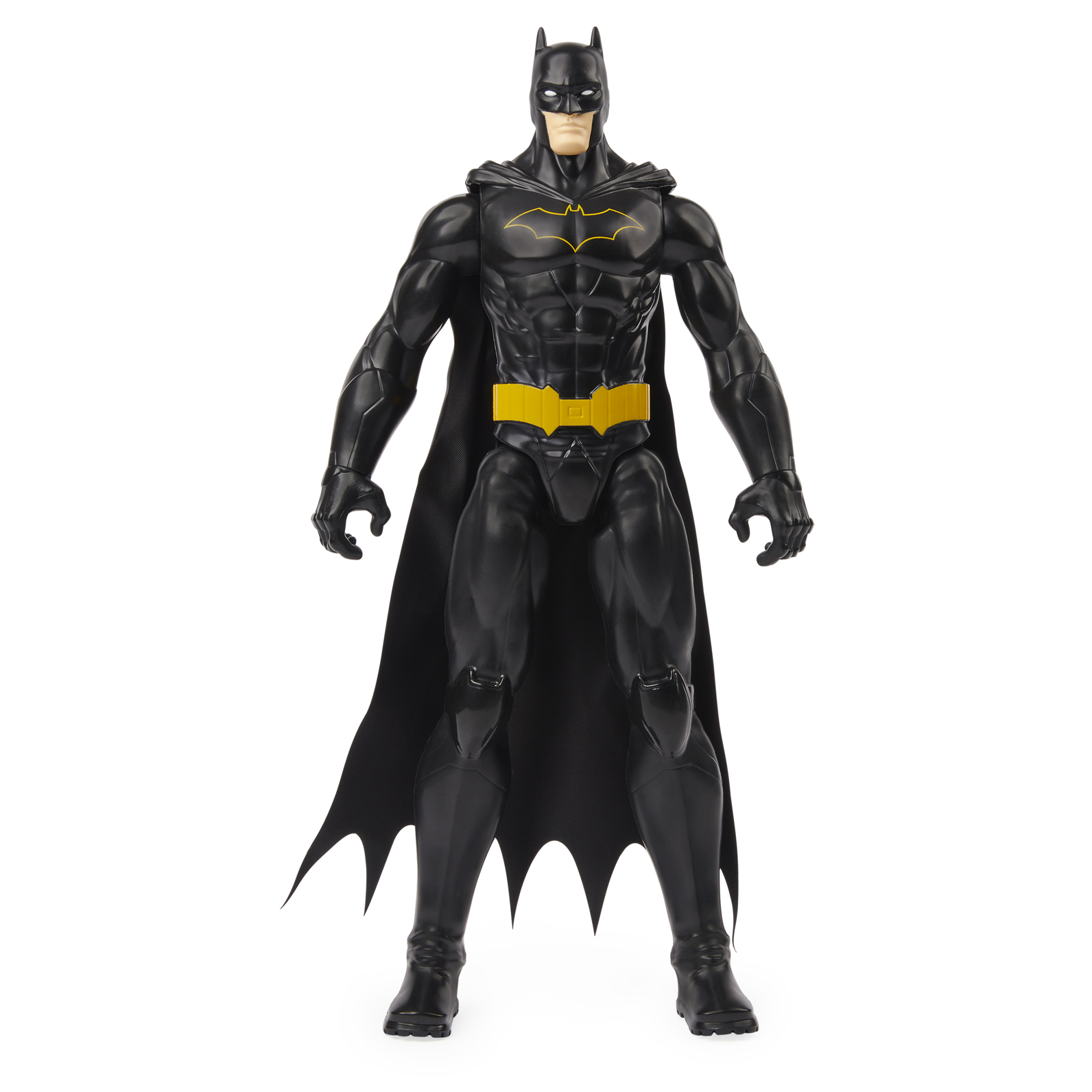DC Batman 12-inch Action Figure (Black Suit) For Kids Aged 3 And Up