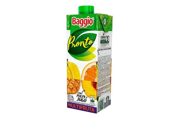 Baggio Jugo Sabor Multifruta 1 L