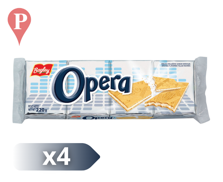 Bagley Obleas Opera 220 Gr