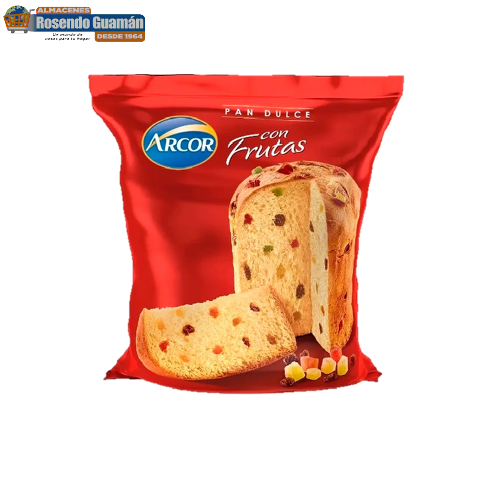 Arcor Pan Dulce Con Frutas 500 G