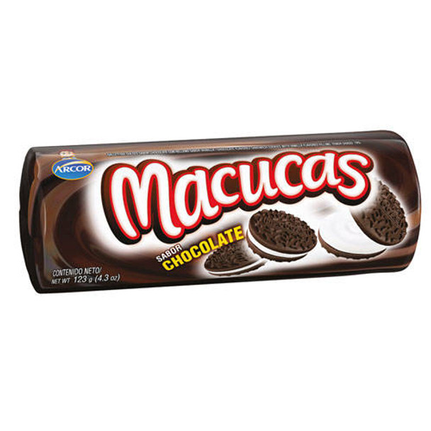 Arcor Galletitas Chocolate Macucas 123 Gr