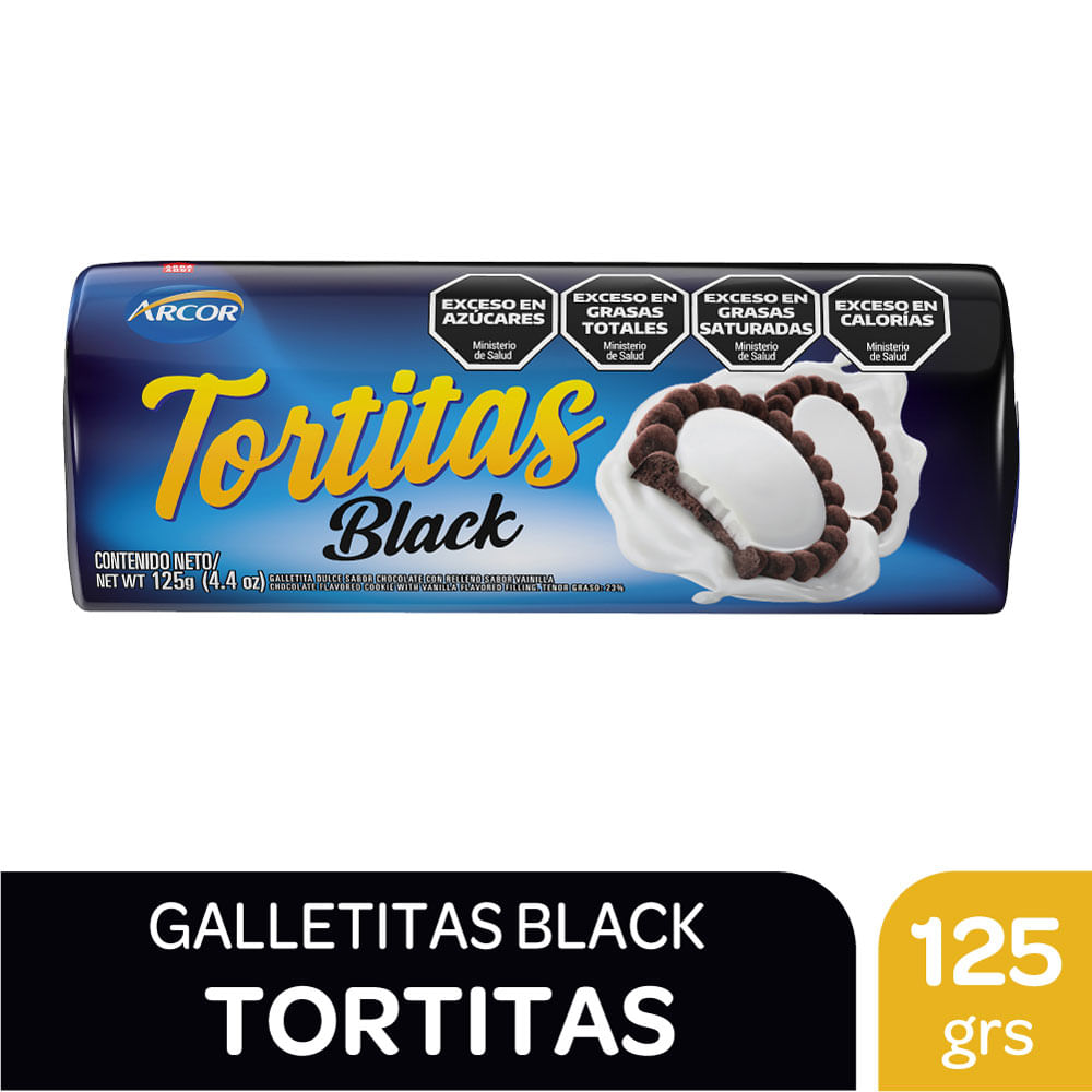 Arcor Galletitas Tortitas Black 125g