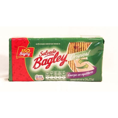 Galletitas Salvado Bagley Fibra Active 214g