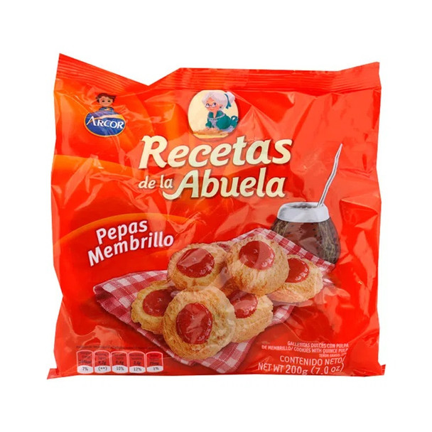 Arcor Recetas De La Abuela – Pepas Membrillo X200g