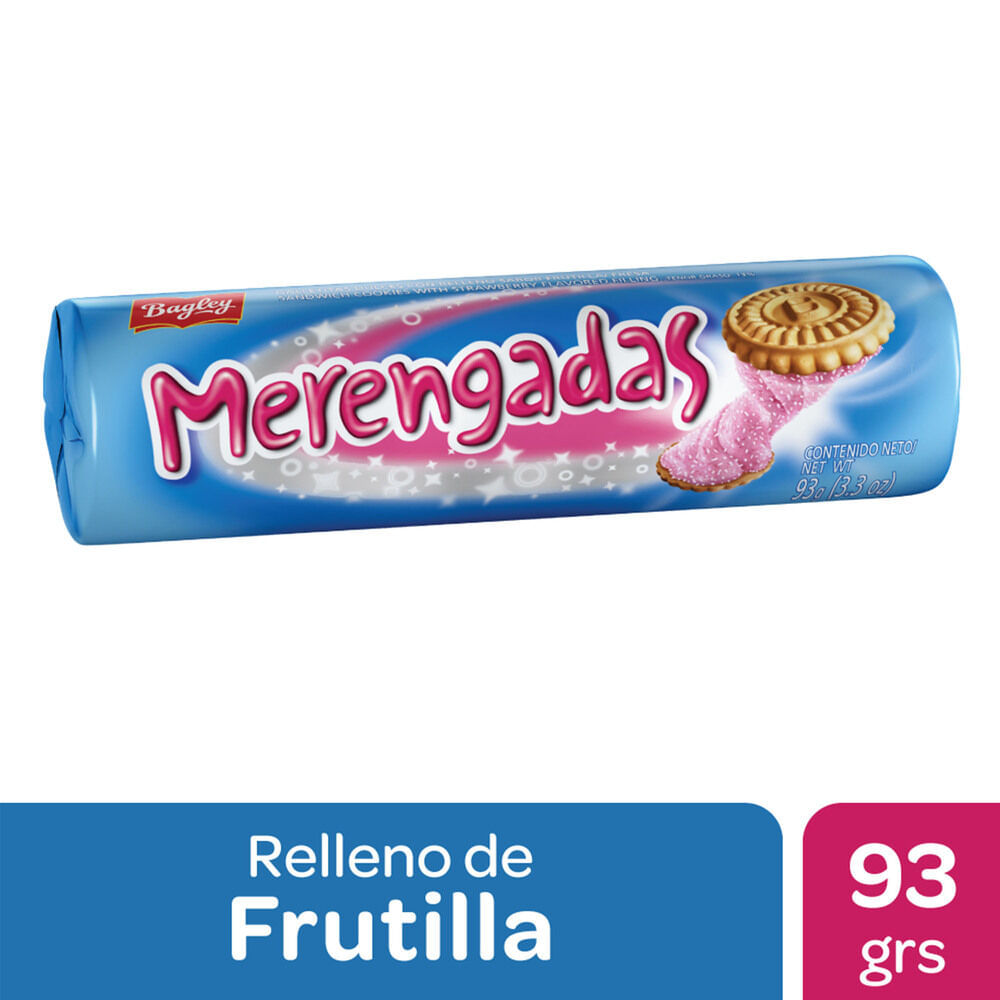 Bagley Galletitas Merengadas 93Gr Merengadas 93GR