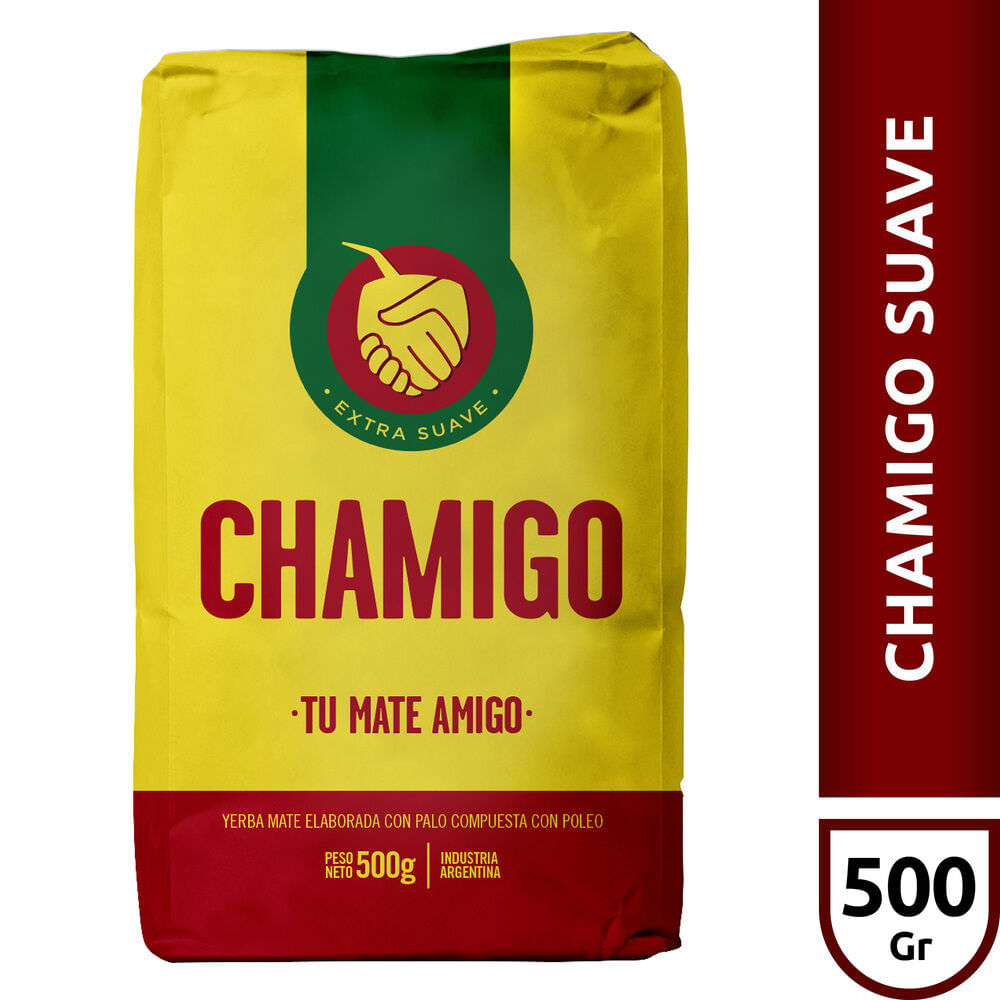 Chamigo Yerba Mate Con Palo 500 G