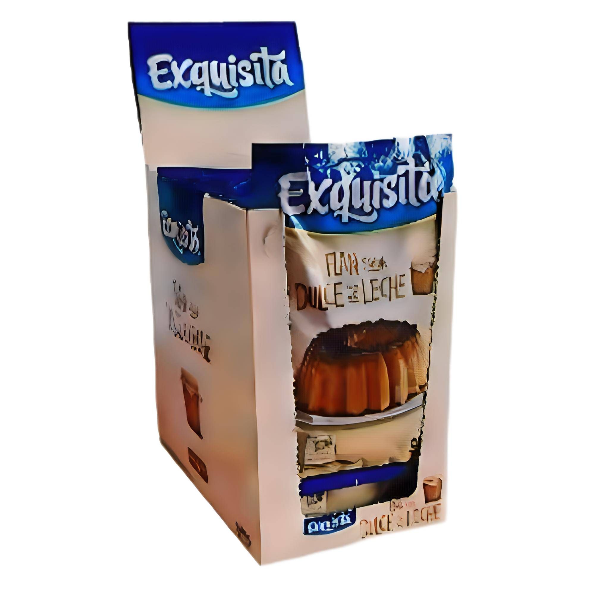 Exquisita Premezcla Flan De Dulce De Leche, 40 G (15 Sobres)