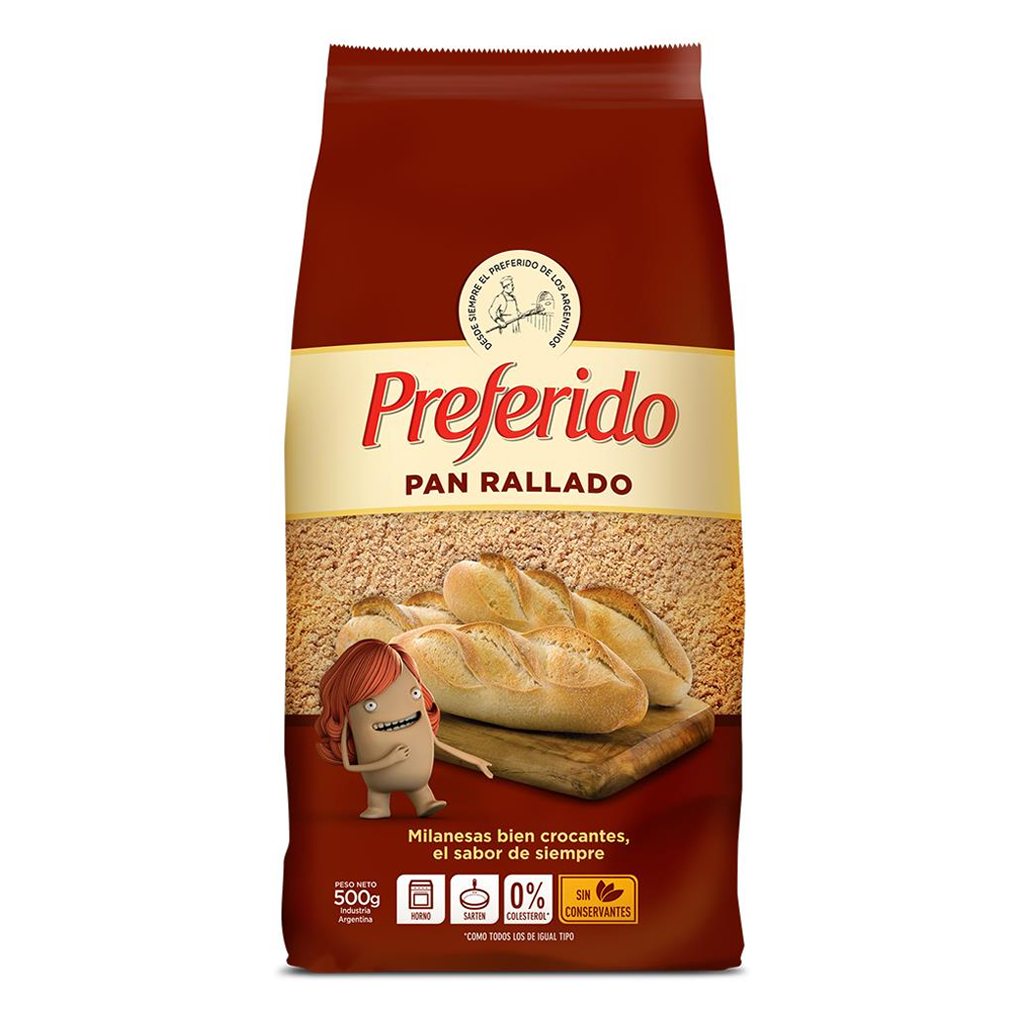 Preferido Pan Rallado X500g