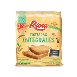 Riera Tostadas Integrales 200 Gr