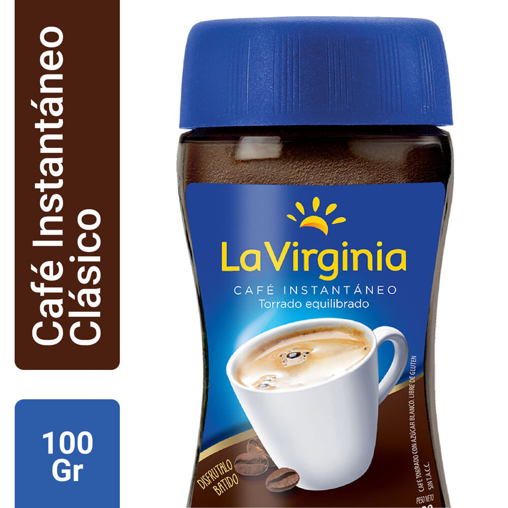 La Virginia Cafe Instantaneo Clasico 100Gr