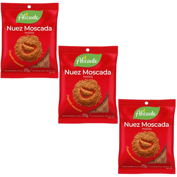 Alicante Nuez Moscada Molida 25 G