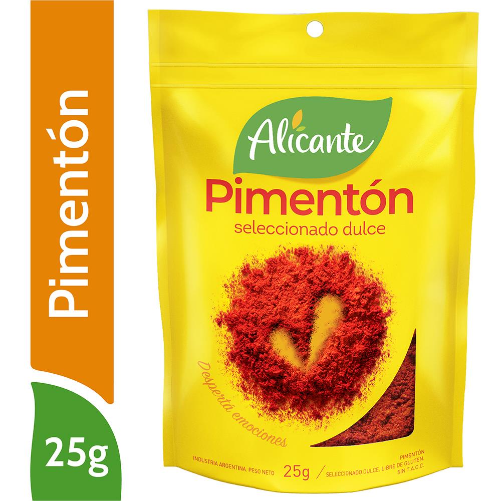 Alicante Pimentón Dulce Seleccionado 25 G