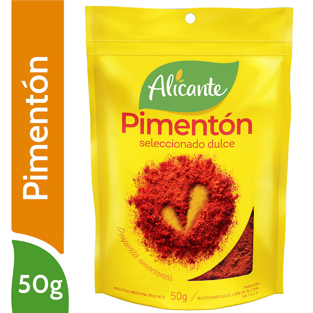 Alicante Pimentón Dulce Seleccionado 50 G