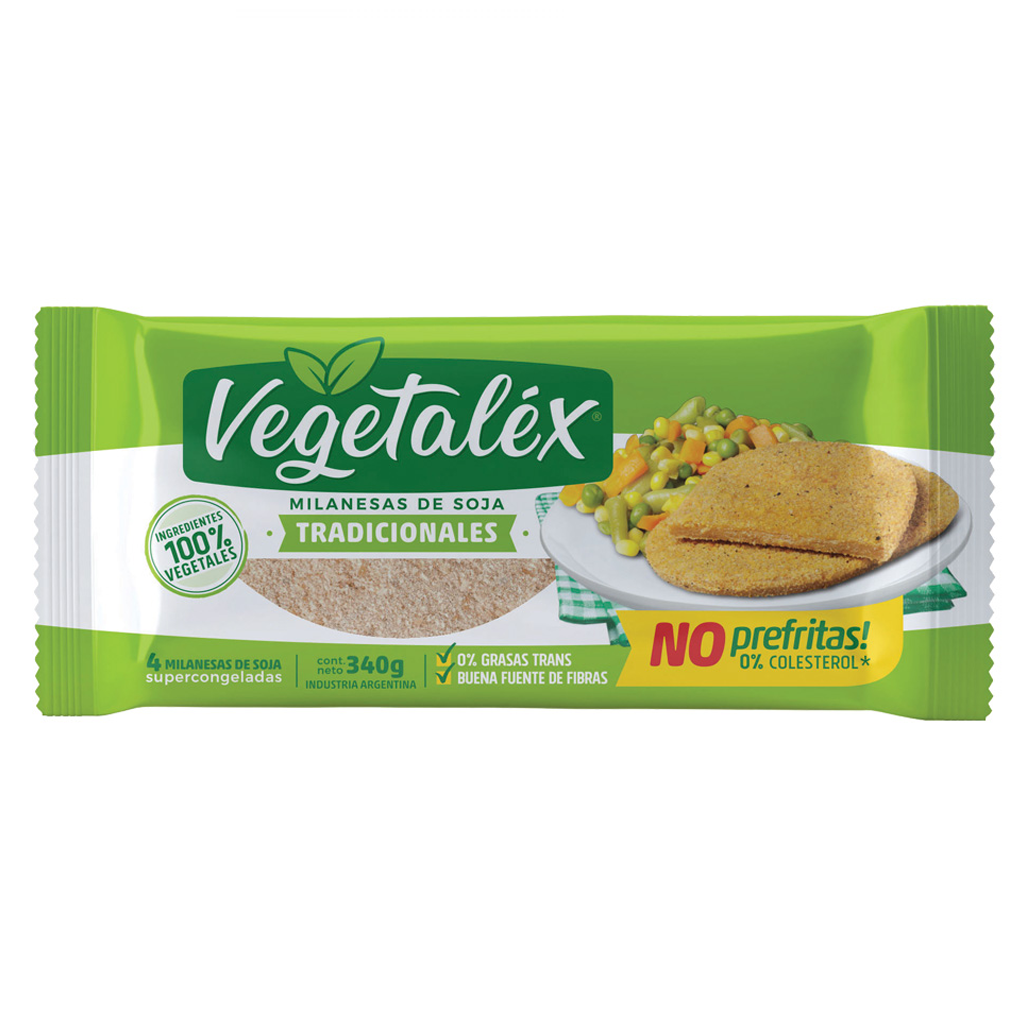 Vegetalex Milanesas De Soja 340 G