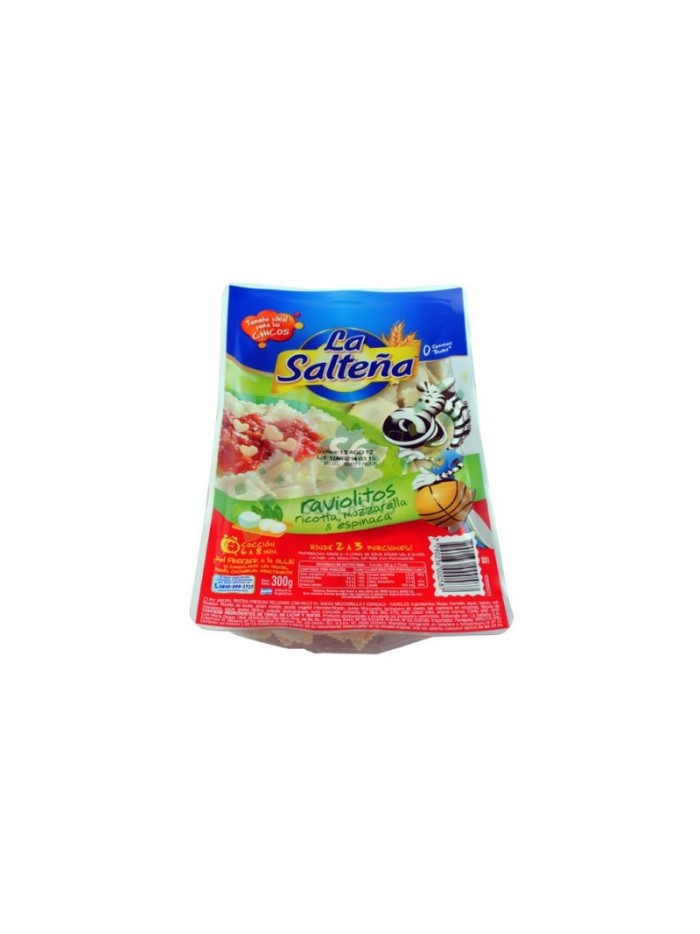Salteña Raviolitos Ricota/mozza/espinaca X 300 Gr
