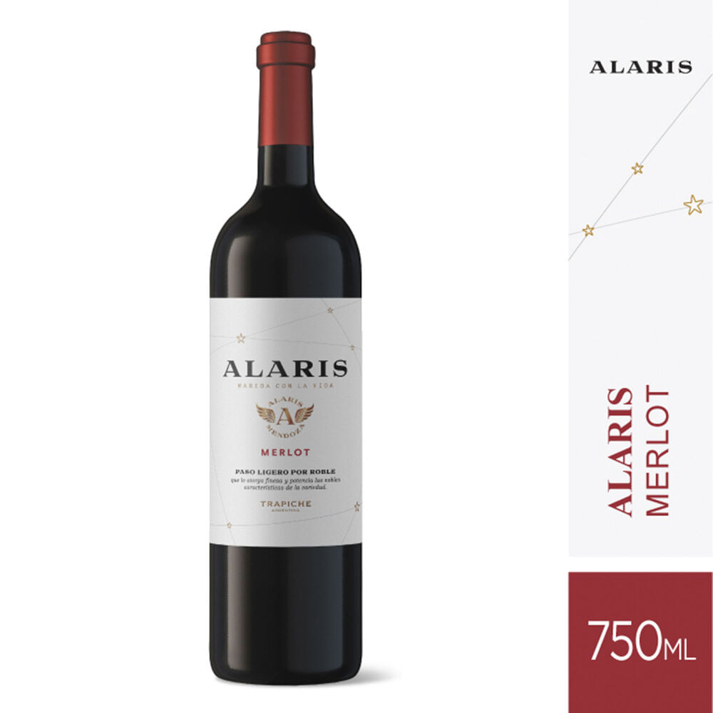 Trapiche Vino Merlot Alaris 750 Ml