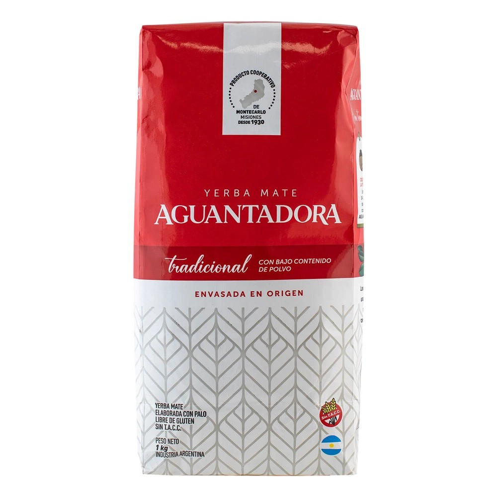 Aguantadora Yerba Mate Con Palo 1 Kg