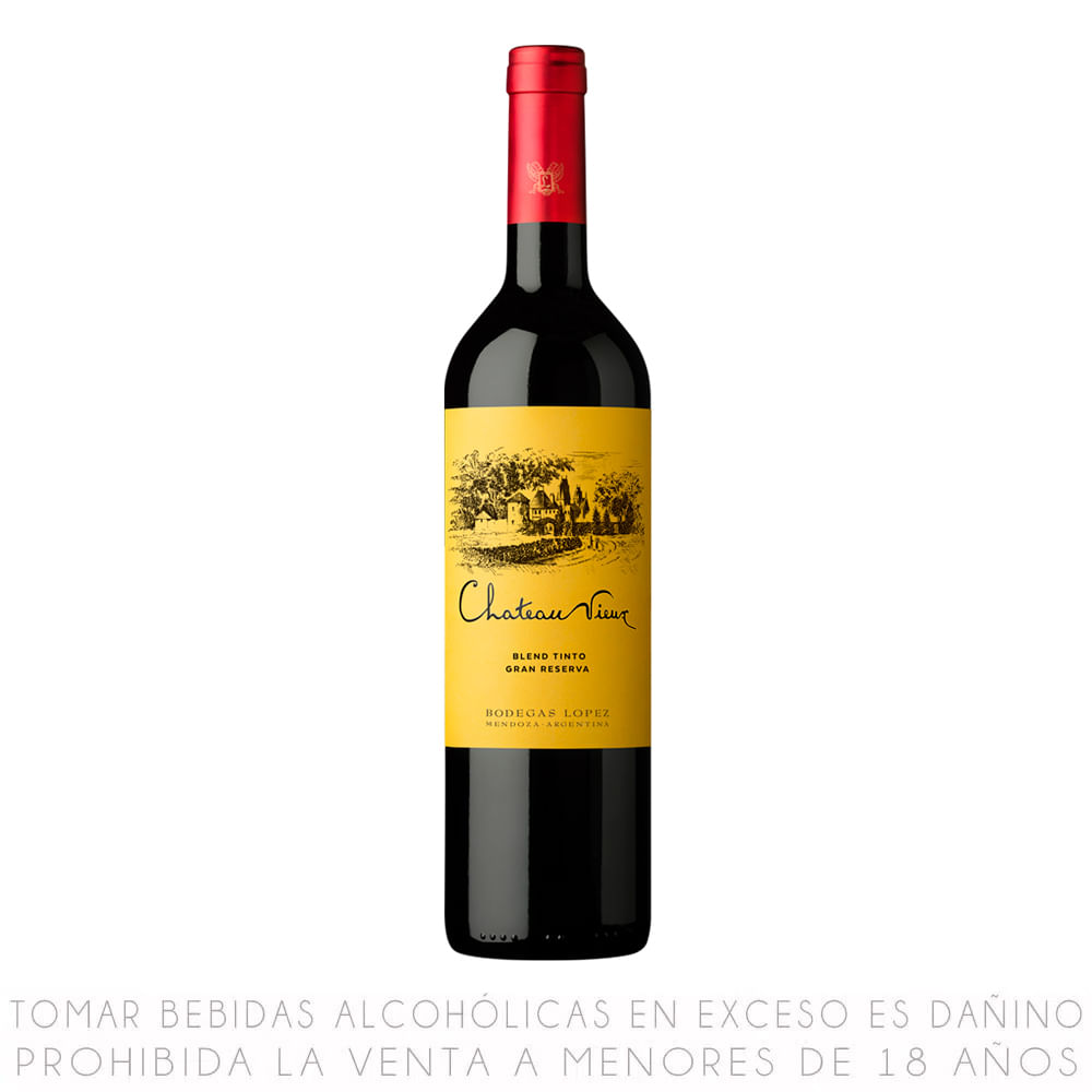 Chateau Vieux Vino Tinto Blend Gran Reserva Botella 750ml