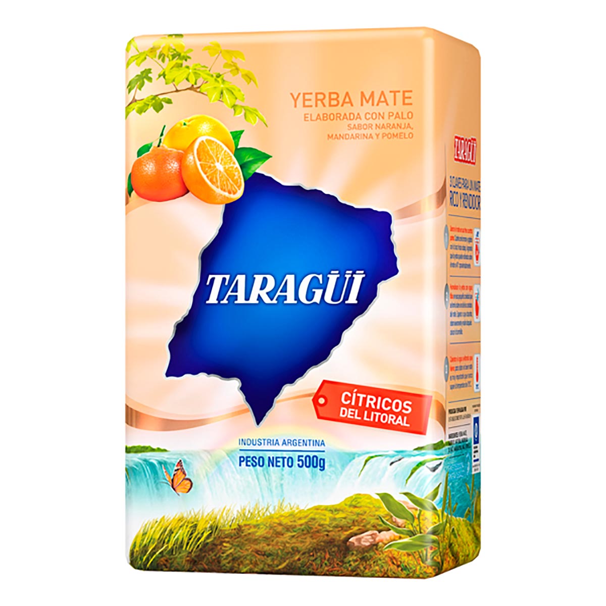 Taragui Yerba Mate Cítrico 500Gr