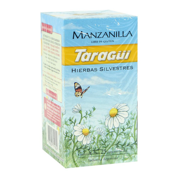 Taragüi Te Taragui De Manzanilla, 25 Saquitos