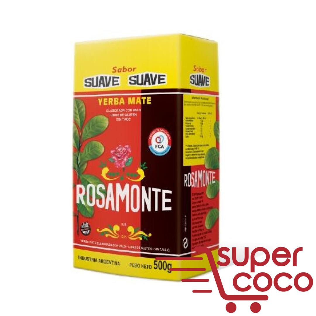 Rosamonte Yerba Mate Suave 1 Kg