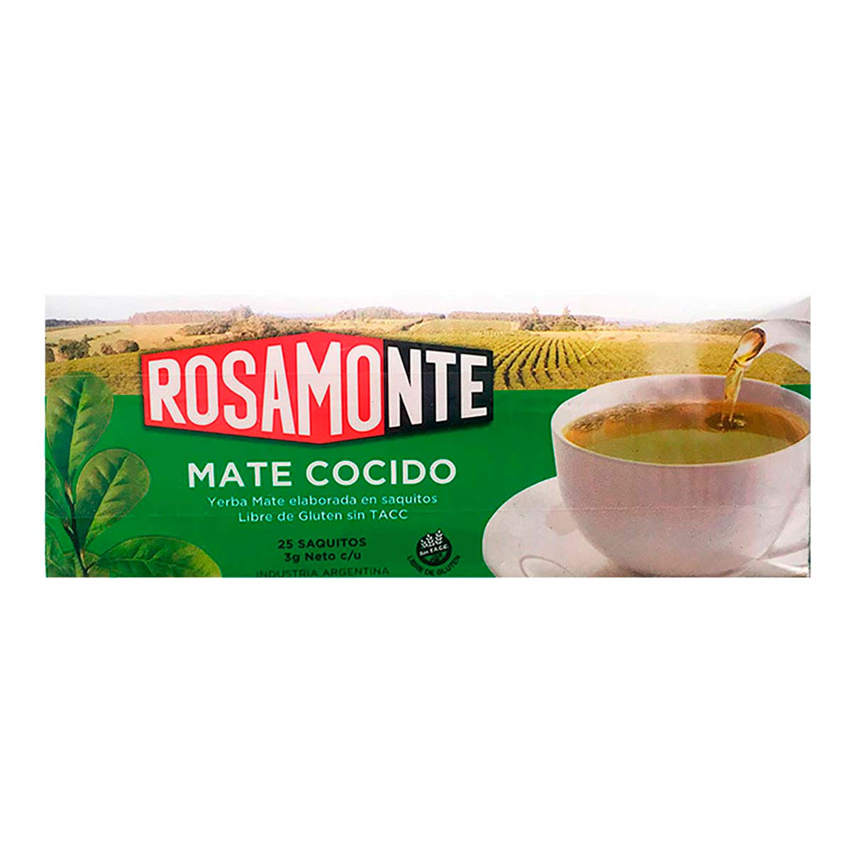 Rosamonte Mate Cocido 25saquitos