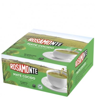 Mate Cocido Rosamonte S/sobre 50 Saquito X 10 Un