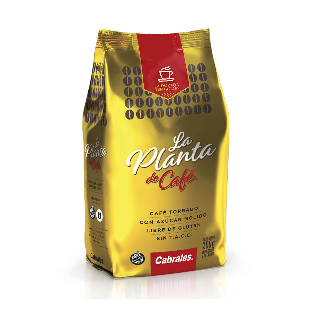 Cabrales Cafe La Planta Torrado Molido X 250 Gr