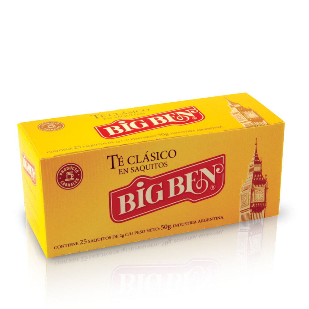 Big ben Té En Saquitos 25 U
