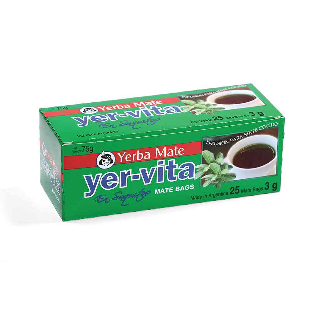 Argentina Limited Mate Cocido Yer Vita X 25 Saquitos