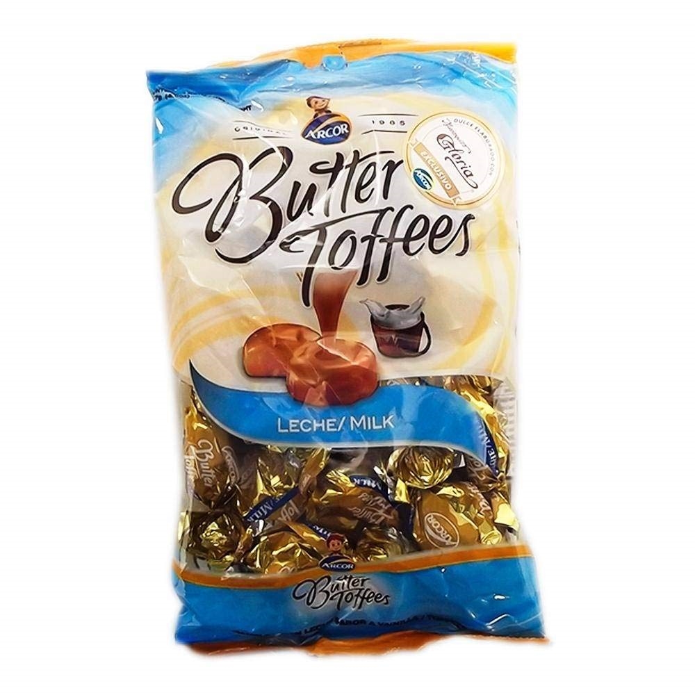 Butter Toffes Caramelos Toffees Dulce De Leche 150 G