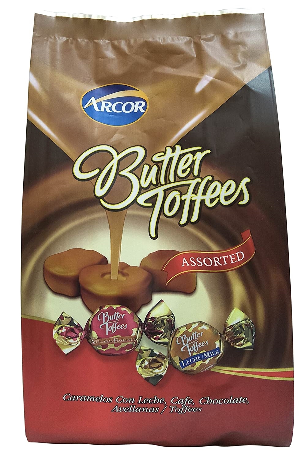 Arcor,Butter Toffees Arcor Butter Chocolate 150g